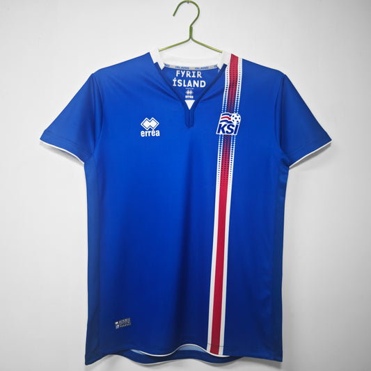Maillot rétro Islande 2016-17