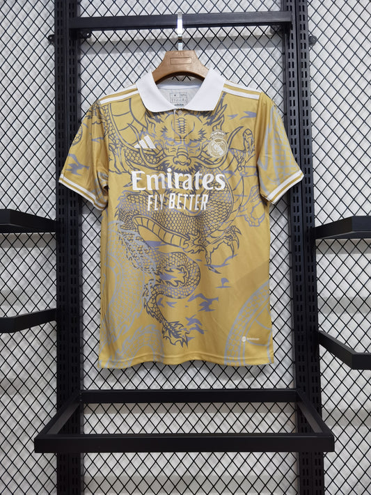 Maillot spécial Real Madrid 23/24 (dragon, or)