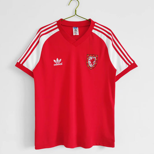 Maillot rétro Pays de Galles 1982 (2)